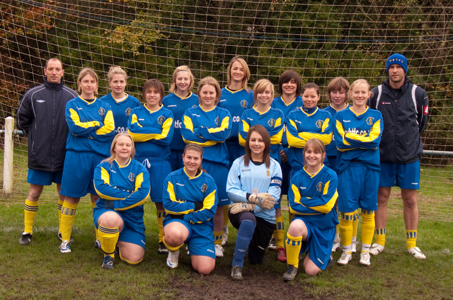 Women's First Team 2010/2011 Team Photo